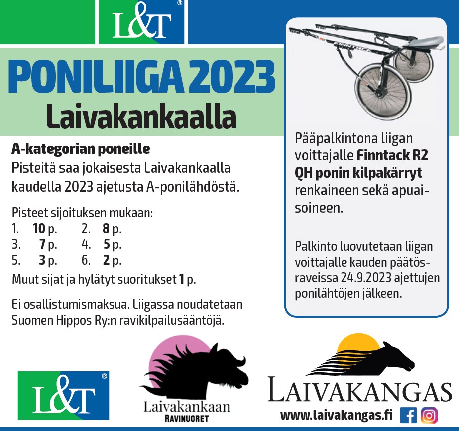L&T Poniliiga 2023 Laivakankaalla