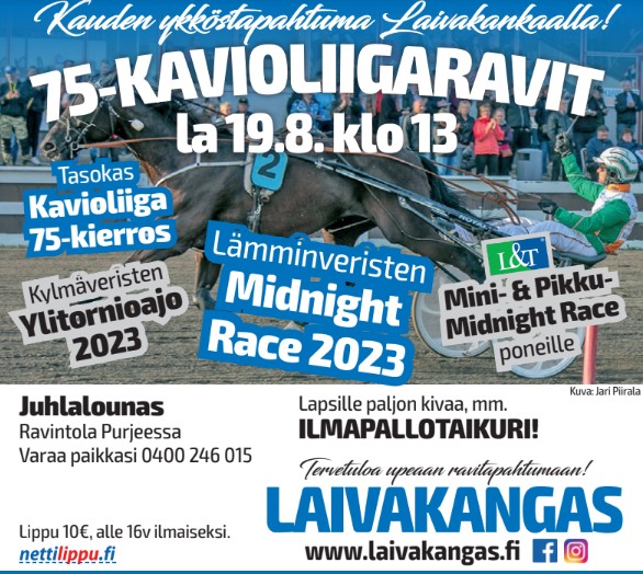 Kavioliigaravit & Midnight Race 2023