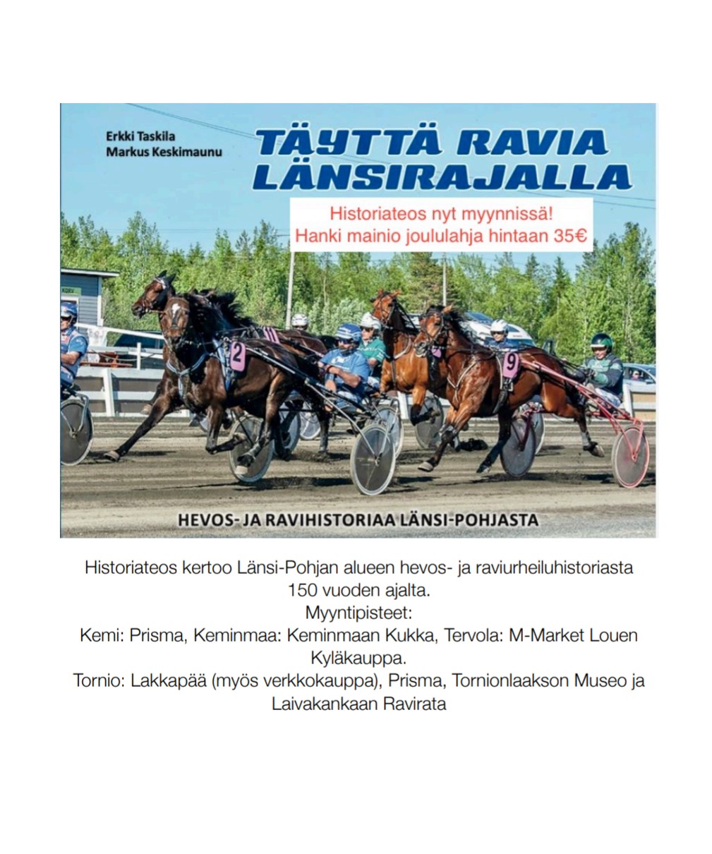 Täyttä Ravia Länsirajalla - Nyt myyntipisteistä