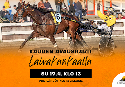 Ravikausi 2026 käyntiin sunnuntaina 19.4. klo 13