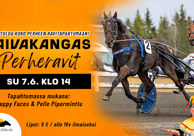 Perheravit Laivakankaalla sunnuntaina 7.6. klo 14 alkaen